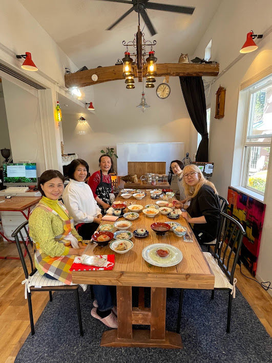薬膳スタジオ青梅・料理実習風景